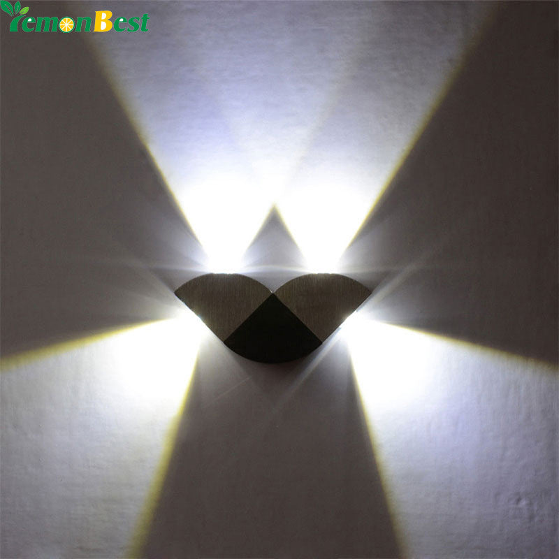 Modern Aluminum Prismatic Wall Sconce