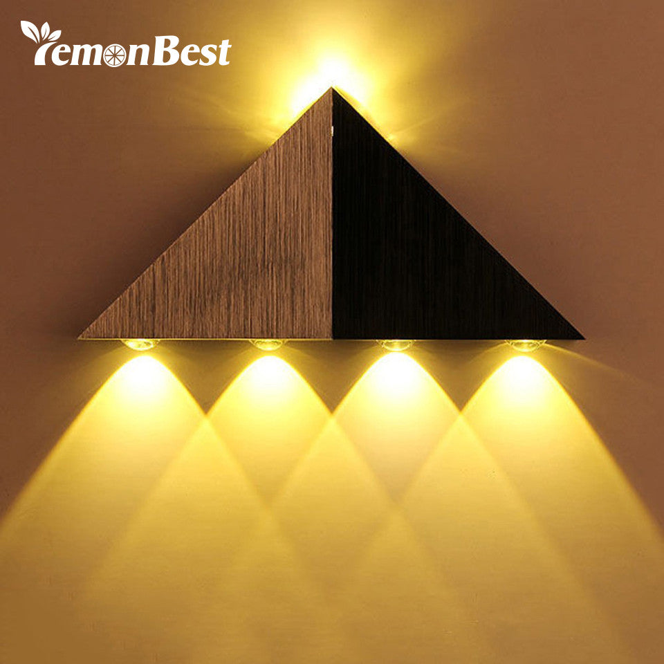 Aluminum Triangle Wall Lamp