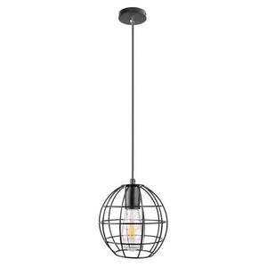 Industrial Caged Hanging Light