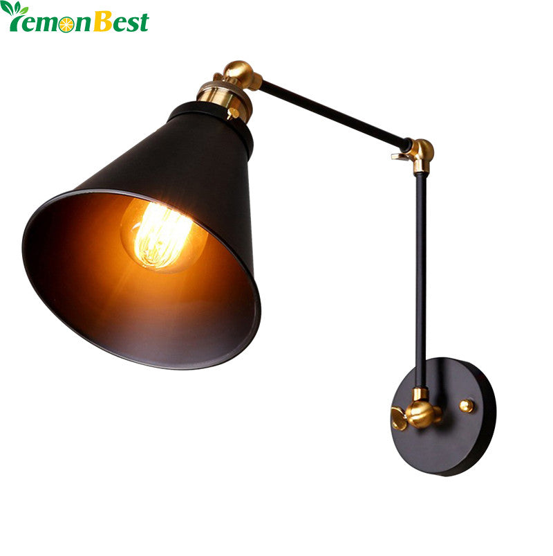 Adjustable Industrial Wall Light