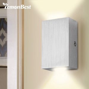 Aluminum Block Up/Down Sconce